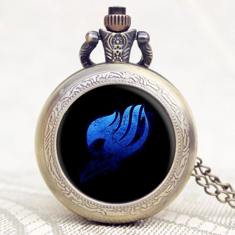 Modern Quartz Full Hunter Pocket Watch - Will-O'-The-Wisp - Pocket Watch Net