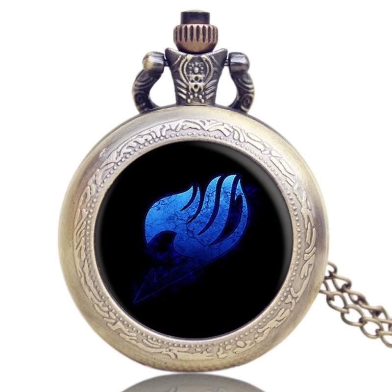 Modern Quartz Full Hunter Pocket Watch - Will-O'-The-Wisp - Pocket Watch Net