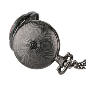 Modern Steampunk Quartz Pocket Watch - Mordor - Pocket Watch Net