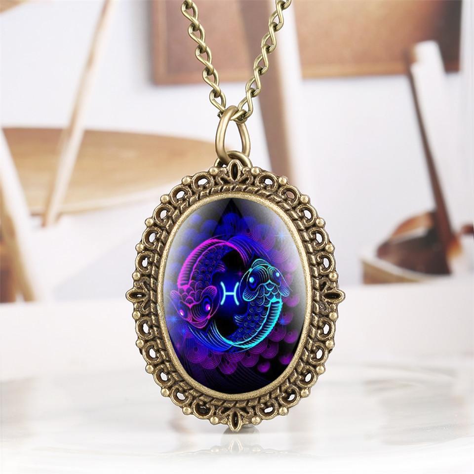 Pendant Watch - Astro Zodiac - Pocket Watch Net