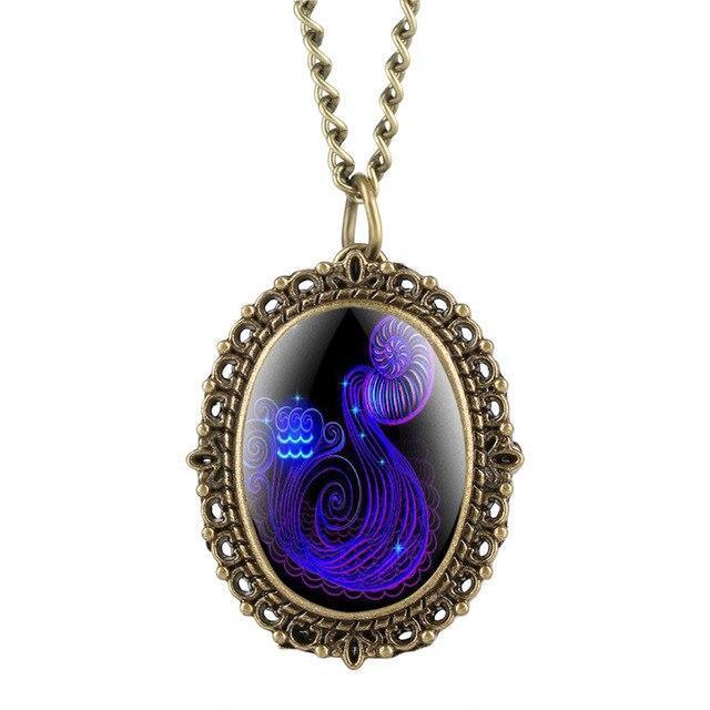 Pendant Watch - Astro Zodiac - Pocket Watch Net