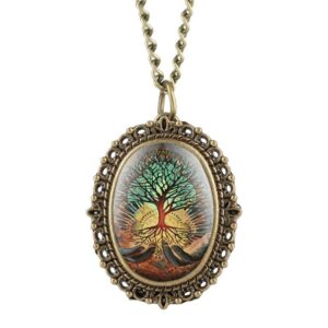 Quartz Pendant Watch  - 4 Seasons - Pocket Watch Net