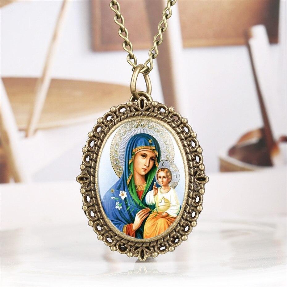 Quartz Pendant Watch - Holy Child - Pocket Watch Net