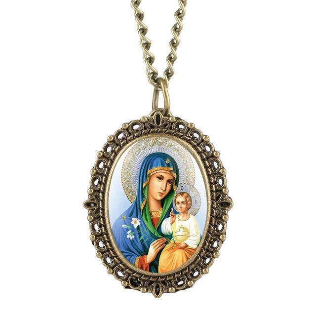 Quartz Pendant Watch - Holy Child - Pocket Watch Net