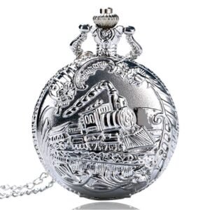 Steampunk Quartz Full Hunter Pocket Watch - Bolsteam - Pocket Watch Net