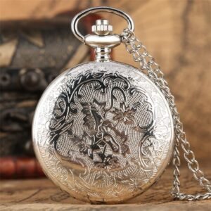 Steampunk Quartz Pocket Watch- Spider Gate - Pocket Watch Net
