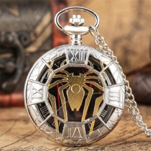 Steampunk Quartz Pocket Watch- Spider Gate - Pocket Watch Net
