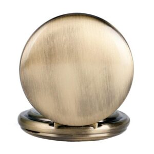 Vintage Automatic Full Hunter Pocket Watch - Bronze Lining - Pocket Watch Net