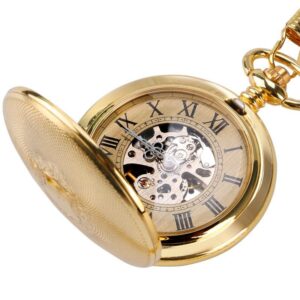 Vintage Automatic Full Hunter Pocket Watch - Royal London - Pocket Watch Net