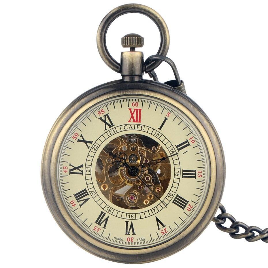 Vintage Automatic Open Face Pocket Watch - Inspector - Pocket Watch Net
