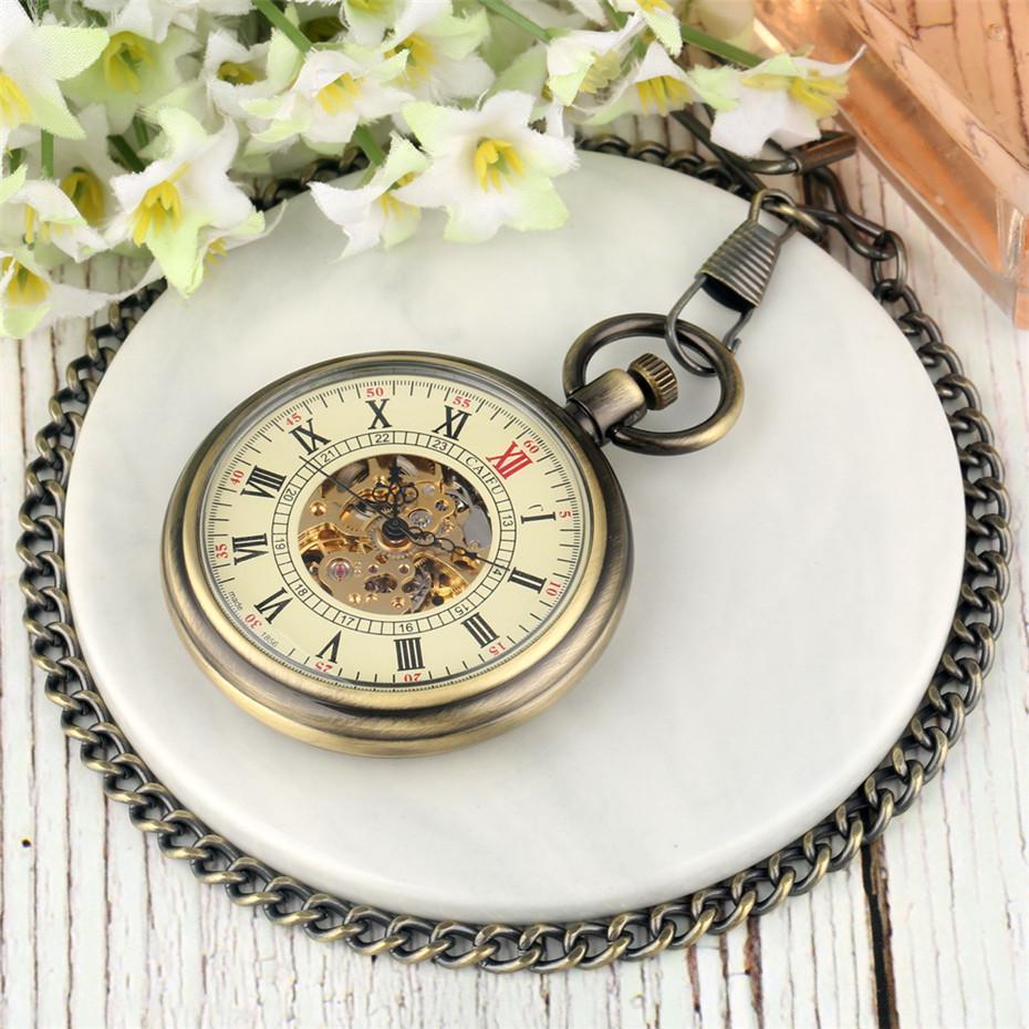 Vintage Automatic Open Face Pocket Watch - Inspector - Pocket Watch Net