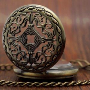 Vintage Bronze Mechanical Pocket Watch - Saladin - Pocket Watch Net