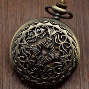 Vintage Bronze Mechanical Pocket Watch - Saladin - Pocket Watch Net