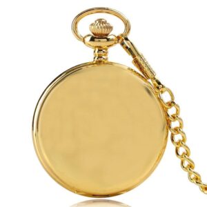 Vintage Quartz Full Hunter Pocket Watch - Watson - Pocket Watch Net