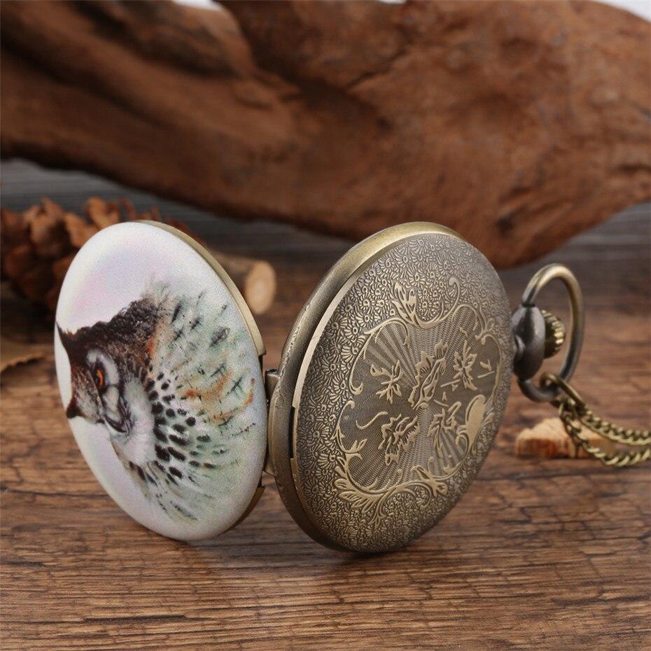 Women's Quartz Full Hunter Pocket Watch - Hermes - Pocket Watch Net