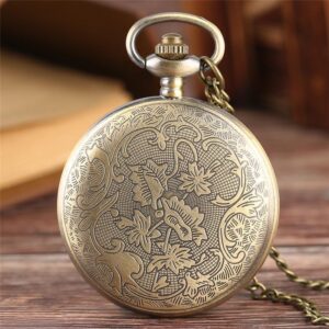 Women's Quartz Full Hunter Pocket Watch - Mandala - Pocket Watch Net