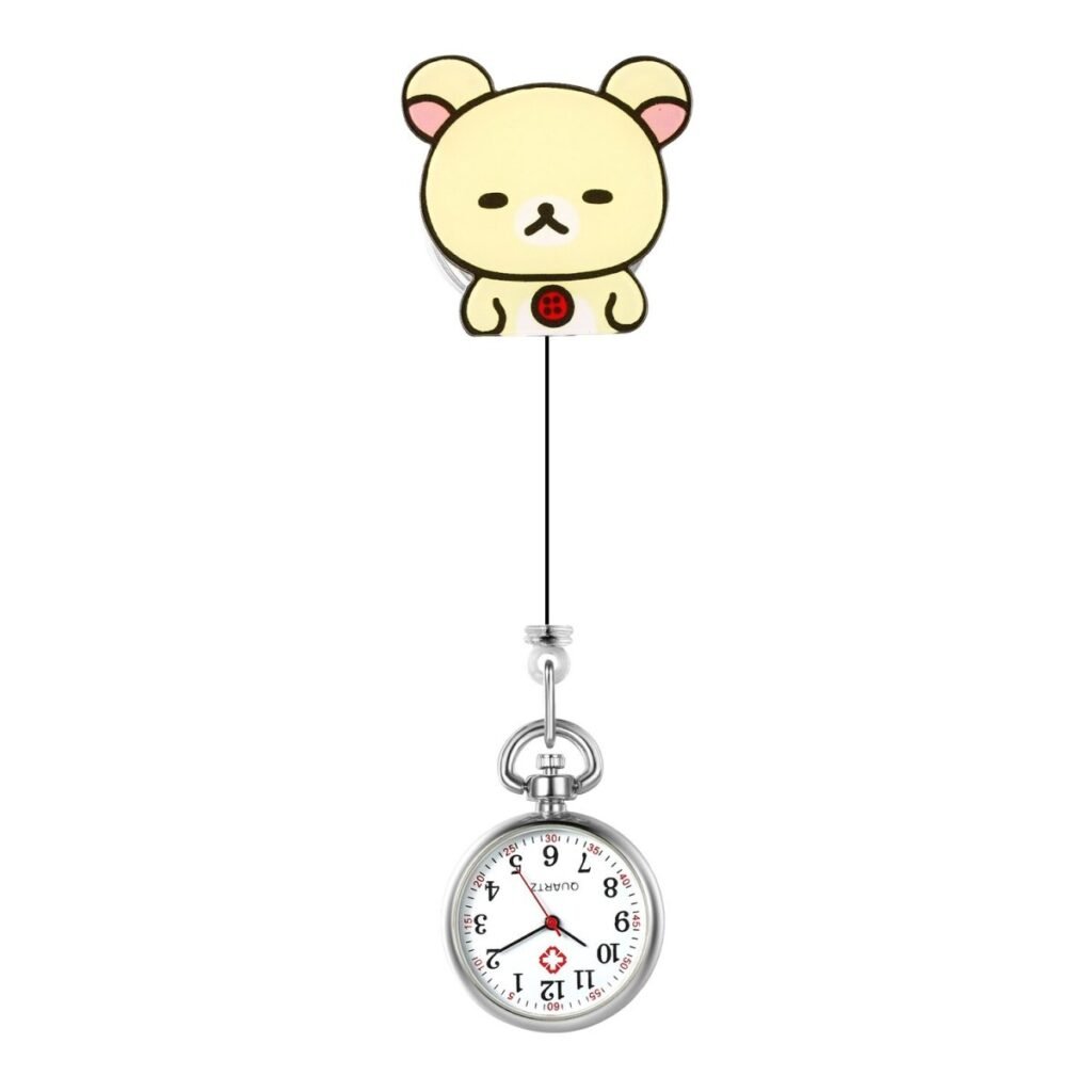 Nurse Watch - Animal Design Lapel Watch - Pocket Watch Net