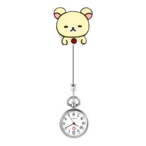 Nurse Watch - Animal Design Lapel Watch - Pocket Watch Net
