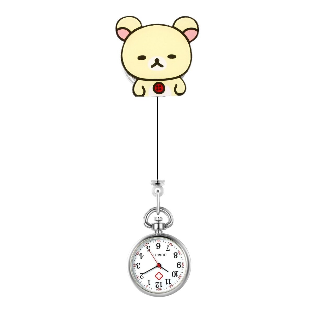 Nurse Watch - Animal Design Lapel Watch - Pocket Watch Net