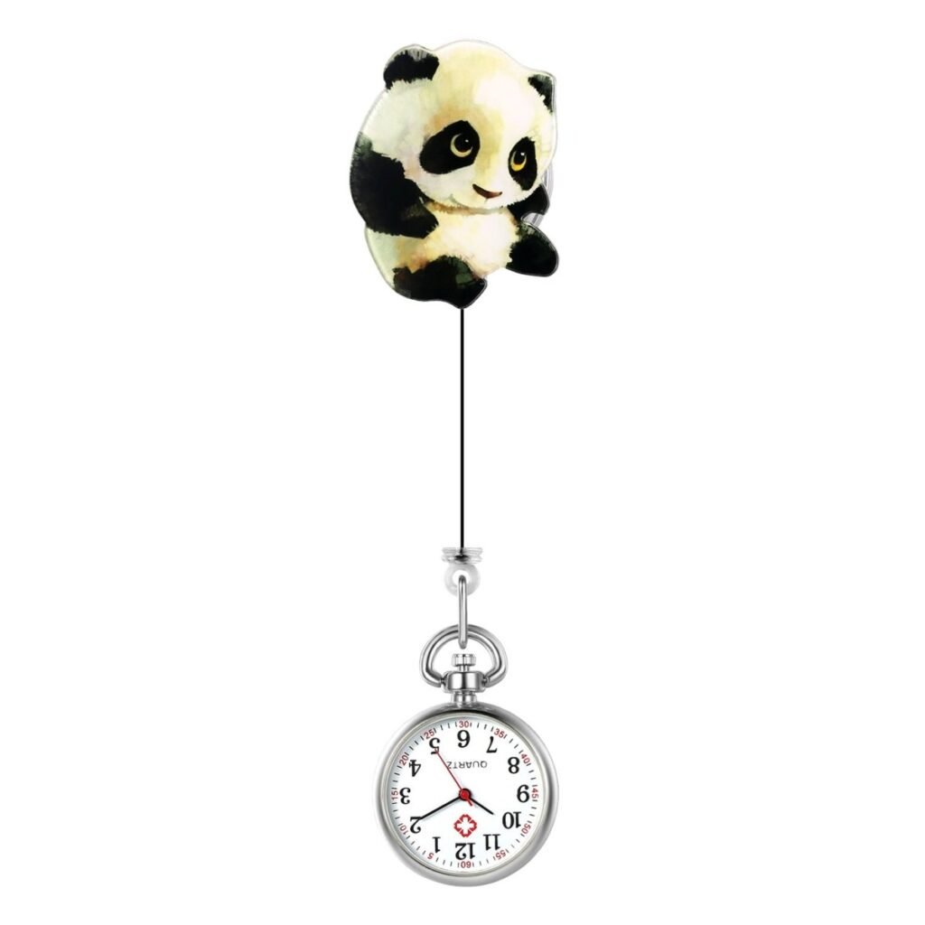 Nurse Watch - Animal Design Lapel Watch - Pocket Watch Net
