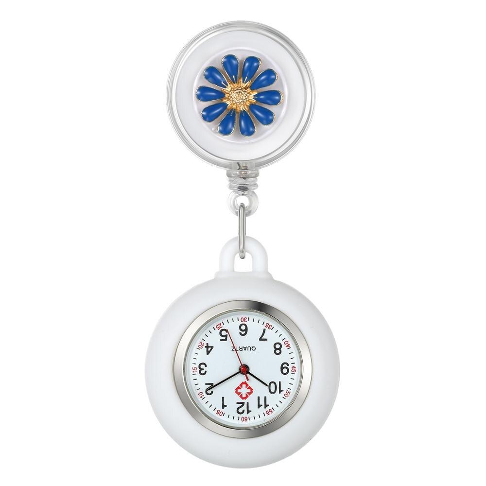 Nurse Watch - Flowers Pattern Collection - Pocket Watch Net