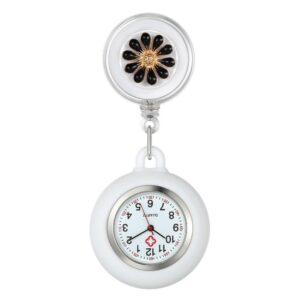 Nurse Watch - Flowers Pattern Collection - Pocket Watch Net