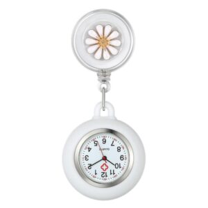 Nurse Watch - Flowers Pattern Collection - Pocket Watch Net