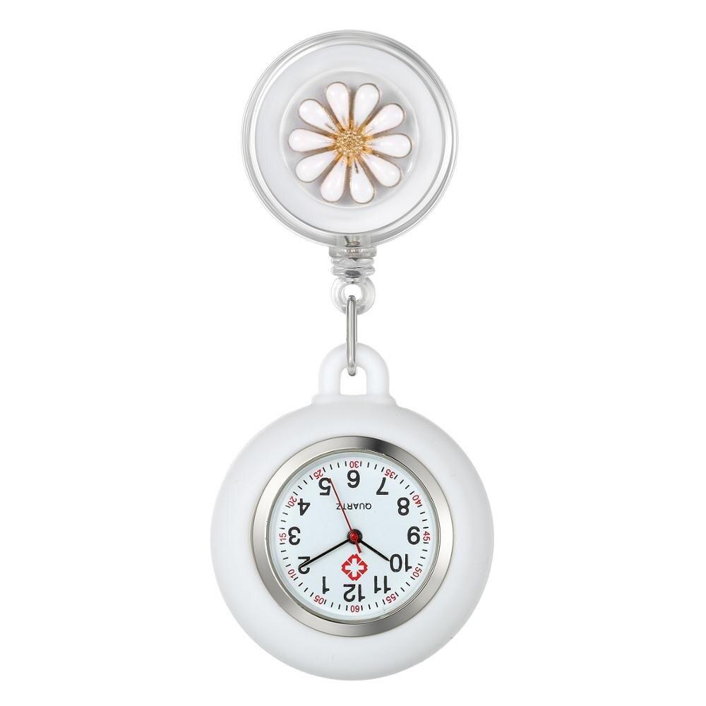Nurse Watch - Flowers Pattern Collection - Pocket Watch Net