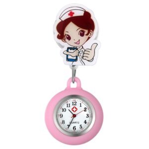 Nurse Watch - Manga Doctor Pin Watch - Pocket Watch Net