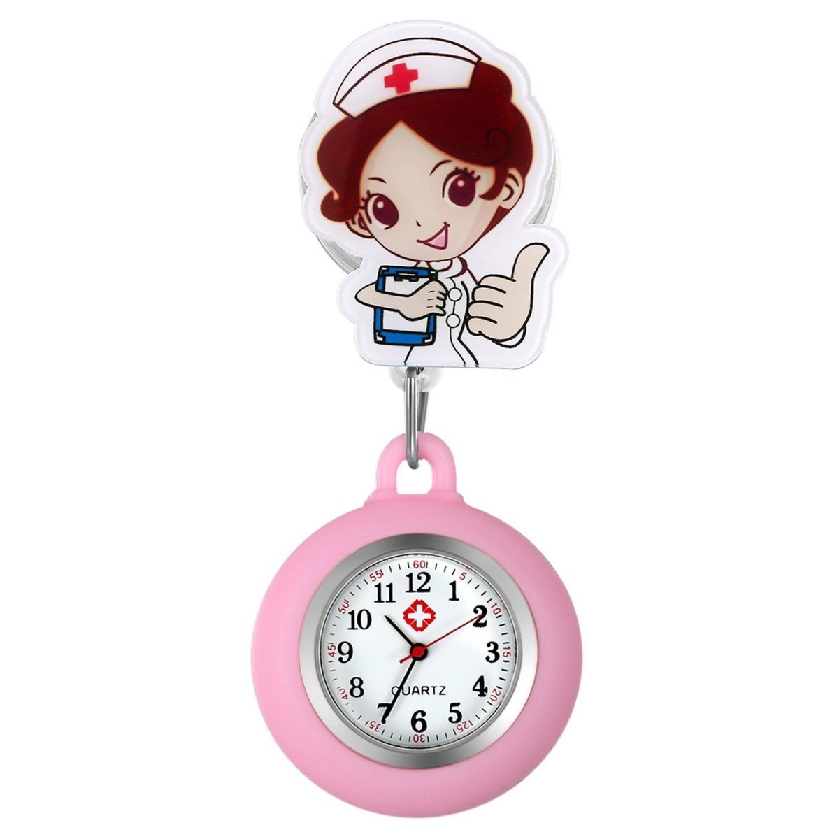 Nurse Watch - Manga Doctor Pin Watch - Pocket Watch Net