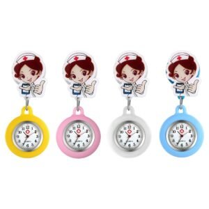 Nurse Watch - Manga Doctor Pin Watch - Pocket Watch Net