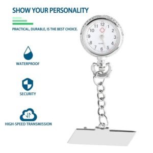 Nurse Watch - Stainless Steel Belt Pin Watch - Pocket Watch Net